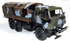 игрушка грузовик КАМАЗ 5350 камуфлированный