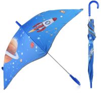 Большой детский зонт Космос (полиэстр, диаметр купола - 97  см)