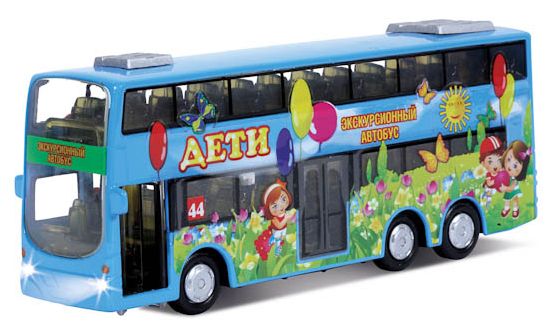 Двухэтажный автобус игрушка