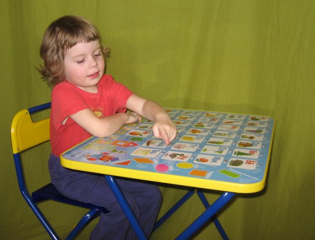 Детский столик и стульчик Познайка Азбука