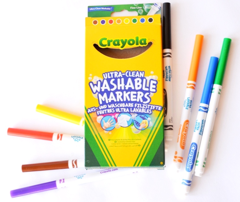 смывающиеся фломастеры crayola