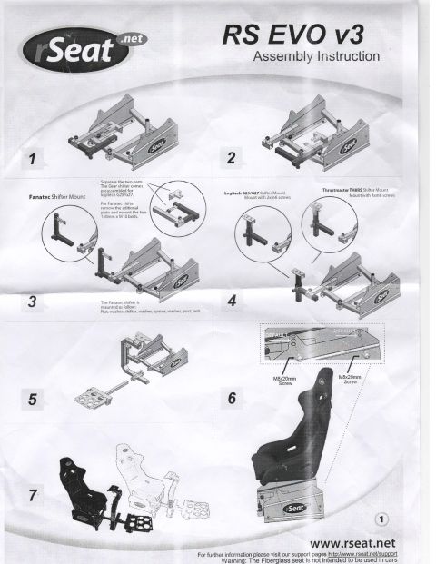 Игровое кресло для автосимуляторов Playseat Evolution