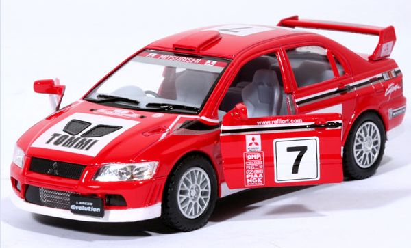 Игрушечная гоночная машина Mitsubishi Lancer Evolution VII