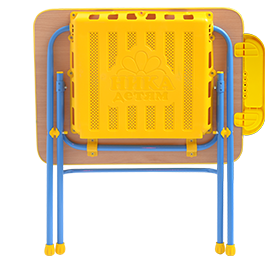 Детский столик и стульчик Первоклашка Осень большой пенал