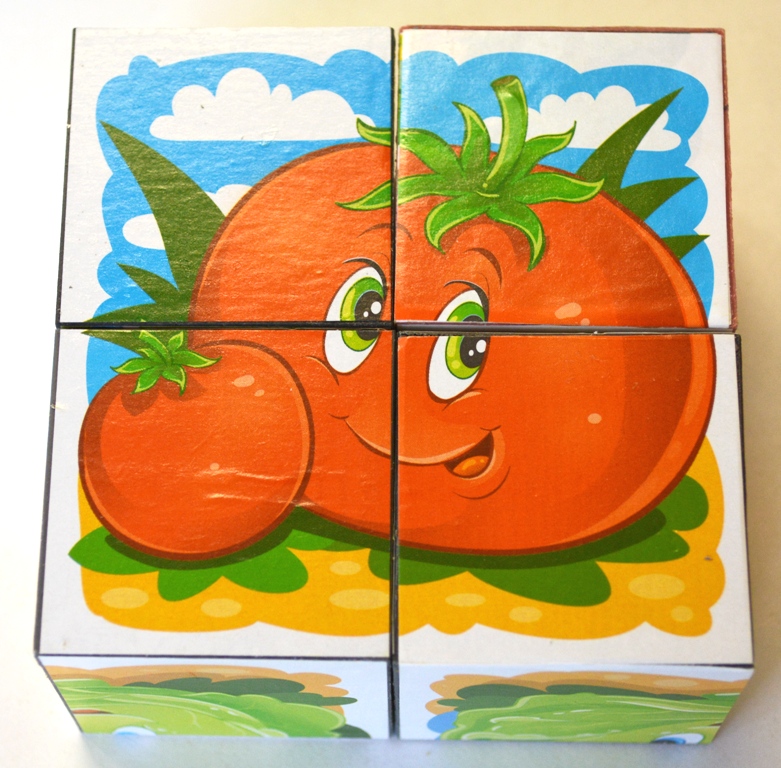 кубики овощи для малышей