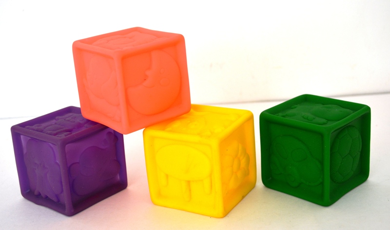 резиновые кубики