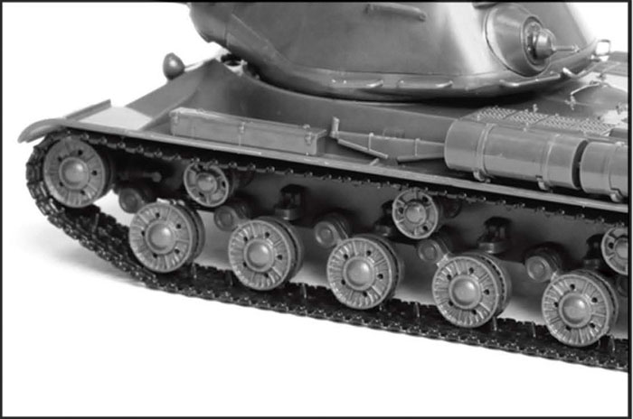 Модели для сборки без клея танк ИС-2