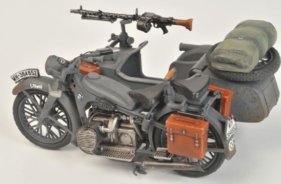 Сборная модель Немецкий мотоцикл БМВ Р-12 3607