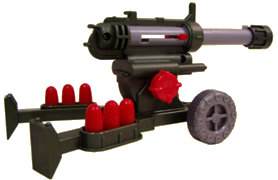 Игрушка стреляющая пушка