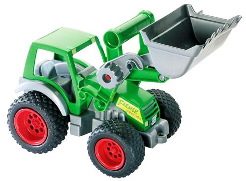 игрушка трактор погрузчик Wader