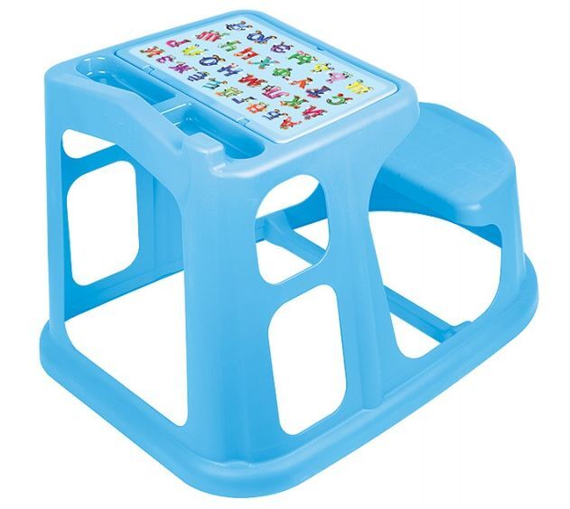 Детский стол парта для дошкольника с азбукой