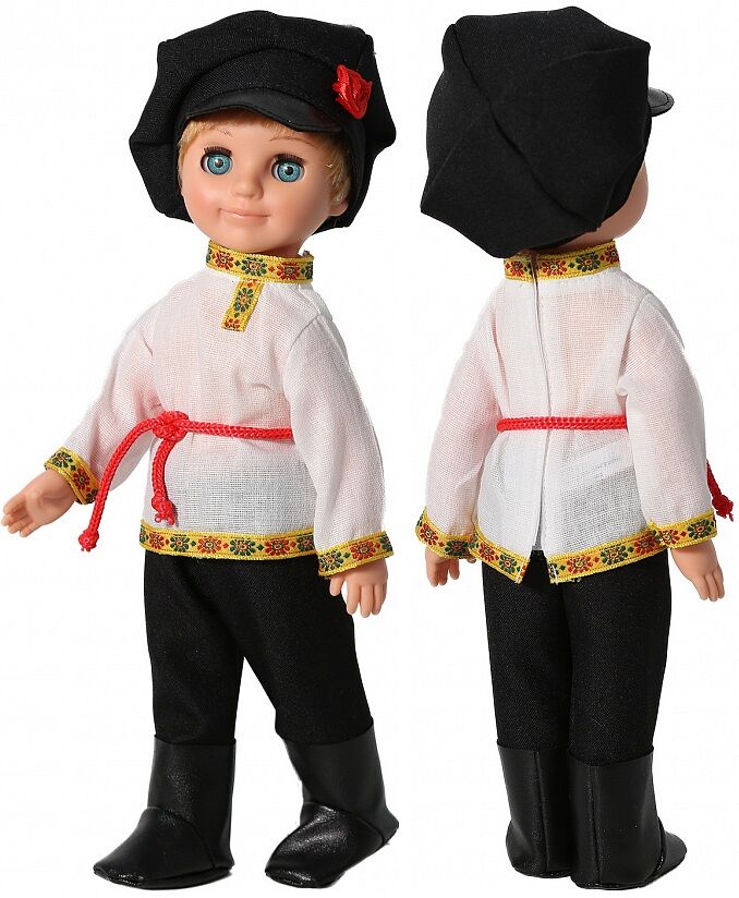 Кукла в мужском русском костюме - 30 см