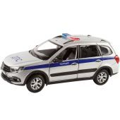 Игрушечная металлическая машинка Lada Vesta полиция