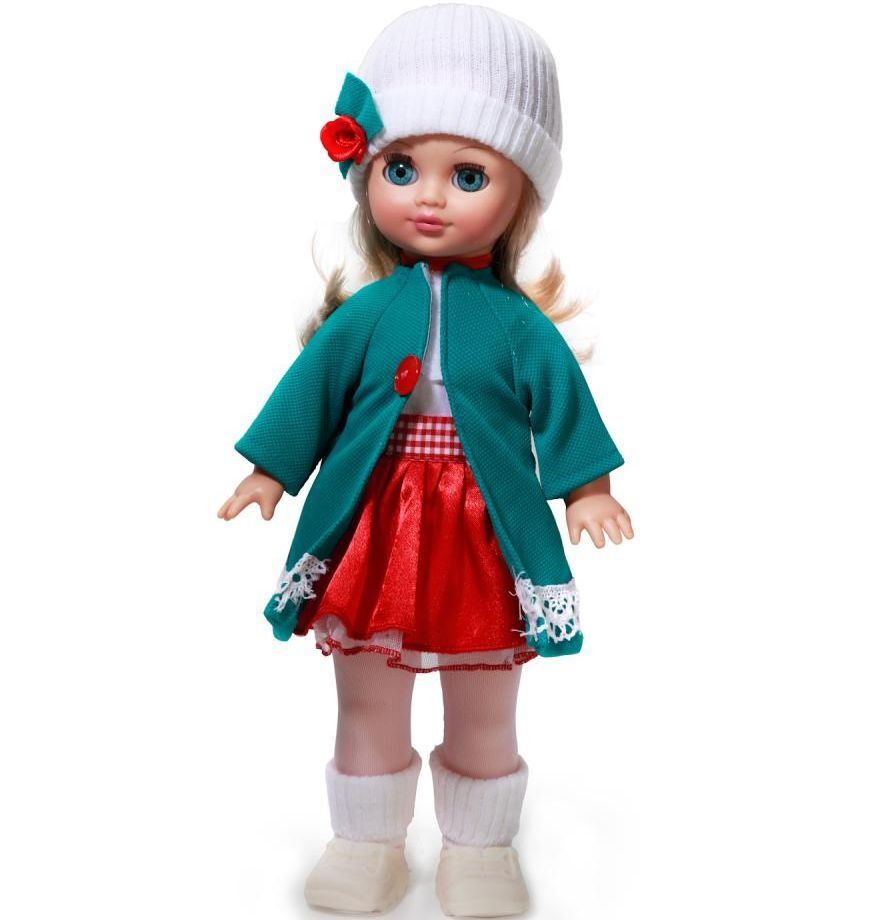 Кукла в накидном пальто и шапке Герда 12