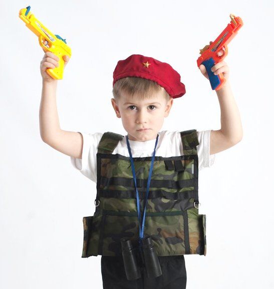 Детский костюм для игры в Бойца Спецназа