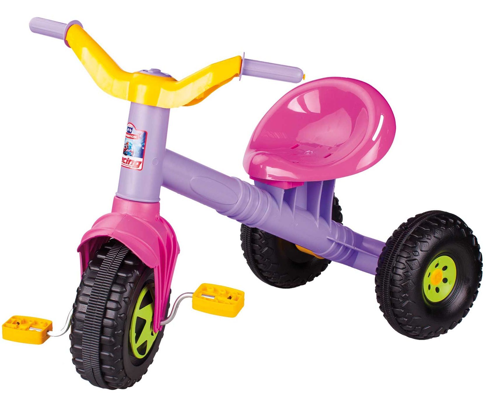 Трехколесный велосипед Малыш Ветерок фиолетовый