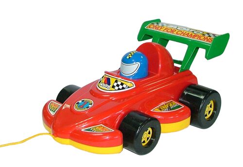 Игрушечная гоночная машинка-каталка Формула 1 Метеор