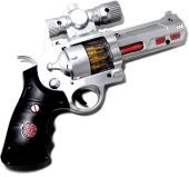 Игрушка световой револьвер 19 см