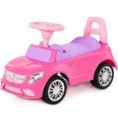 Детская каталка-автомобиль "SuperCar" №3 Розовая