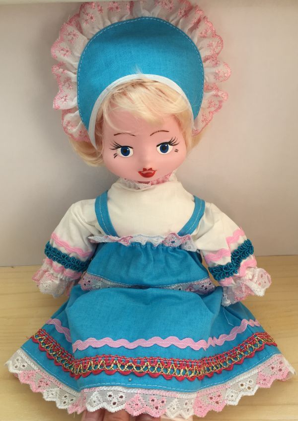 Русская народная кукла Маша мягкая - 30 см