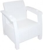 Кресло "Ротанг" (без подушки) белый