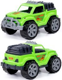 Игрушечный автомобиль "Легион" 38 см Зелёный (в сеточке)