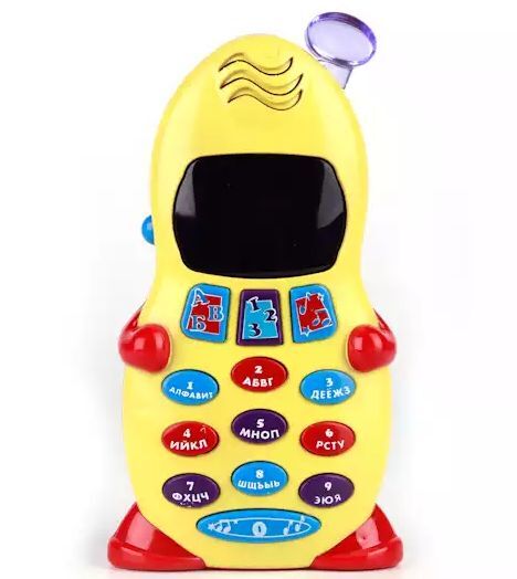 Обучающий телефон игрушка для малышей