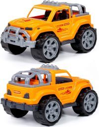 Игрушечный автомобиль "Легион" 38 см Оранжевый (в сеточке)