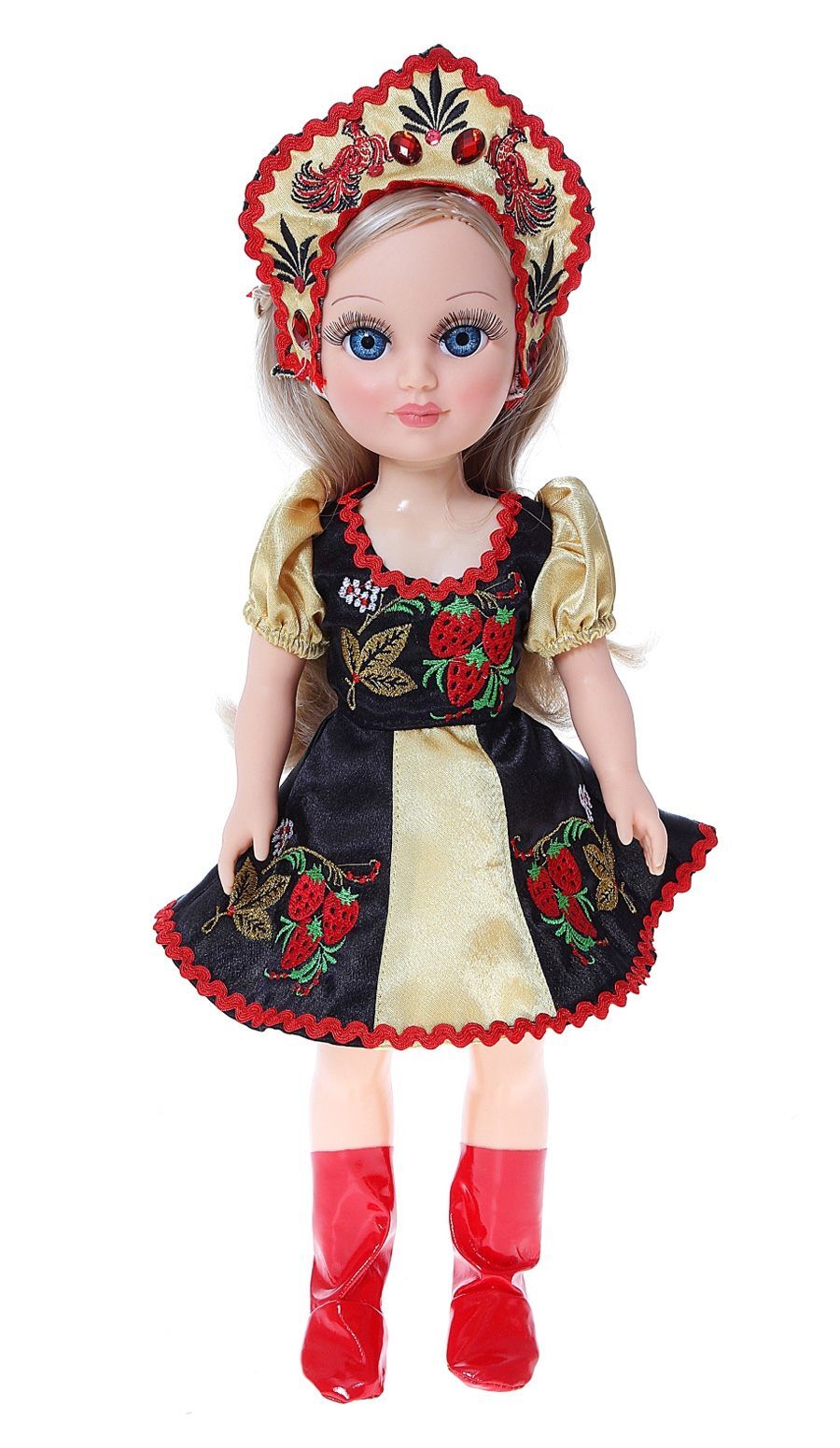 Кукла Анастасия в хохломском костюме - 42 см