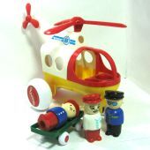 Вертолет для малышей скорая с 3 фигурками
