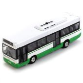 Детский игрушечный автобус ЛиАЗ зеленый 17 см