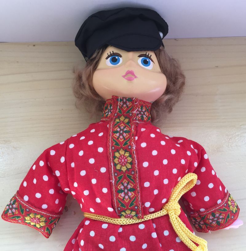 Кукла в русском костюме Ваня мягкая - 30 см