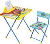 Комплект детской мебели стол и стул "Щенячий патруль" от 3-х до 7-ми лет