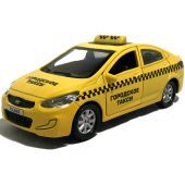 Игрушечная машинка Hyundai Solaris такси