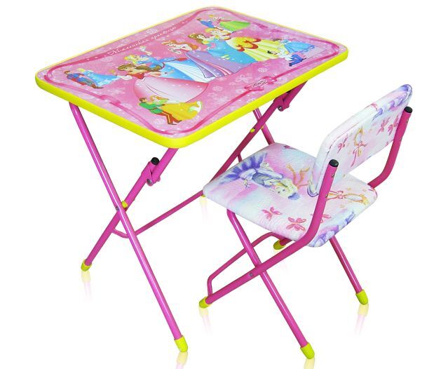 Детский столик и стульчик Умничка Маленькая принцесса