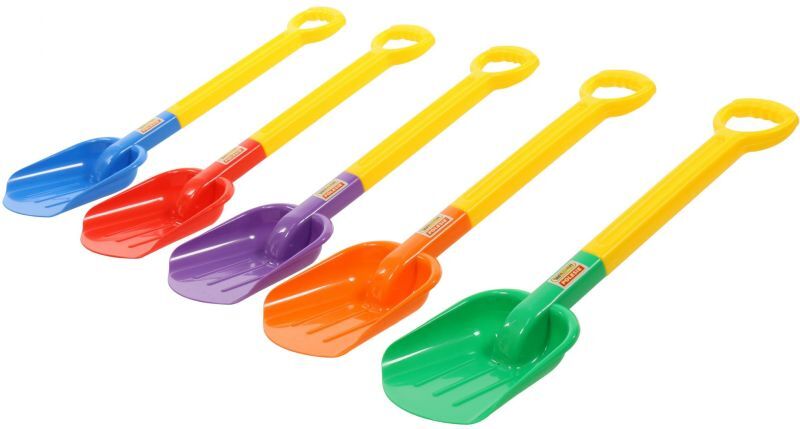 лопата Выпускается в 4-х вариантах цвета: красный, синий, зеленый, оранжевый. 