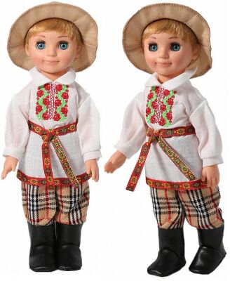 Кукла в белорусском мужском костюме - 30 см