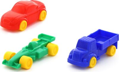 Набор игрушечных мини машинок из пластмассы