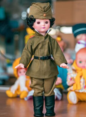 Кукла солдат 45 см