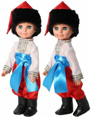 Кукла в украинском мужском костюме - 30 см
