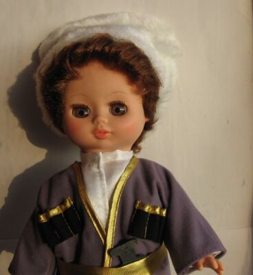 Адыгейский национальный костюм кукла Георгий