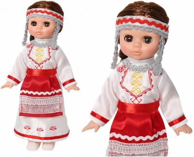 Чувашский народный костюм кукла Нарспи