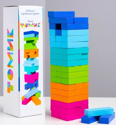 Логический игровой набор башня «Томик»