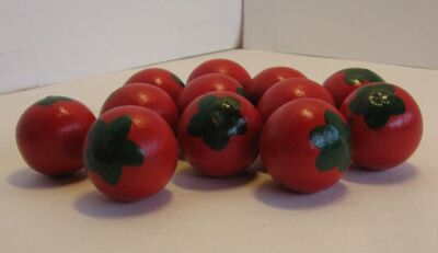Счётный материал помидоры - 12 шт.
