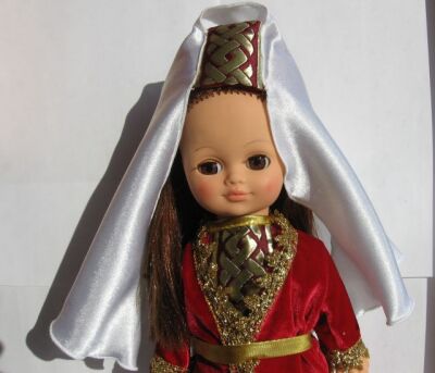 Адыгейский национальный костюм кукла Лола