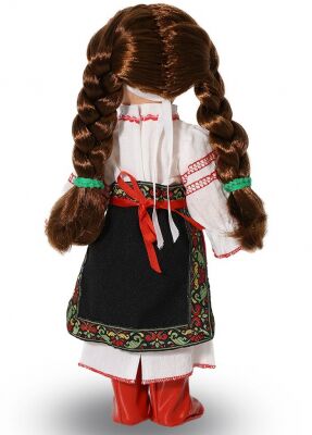 Украинская кукла с косами