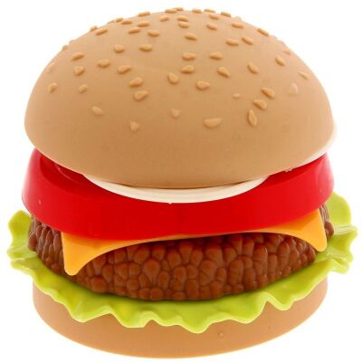 Игрушка гамбургер из пластмассы