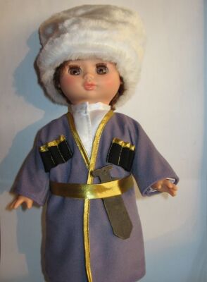 Адыгейский национальный костюм кукла Георгий
