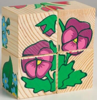 Кубики «Цветочки»