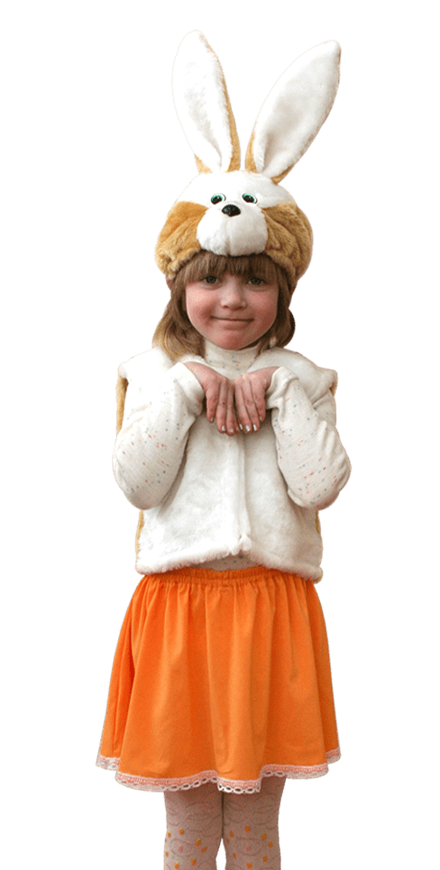 Детский костюм Зайка  размер 26